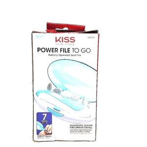 Kiss New York Power File To Go 7 Piece Portable Nail file System.